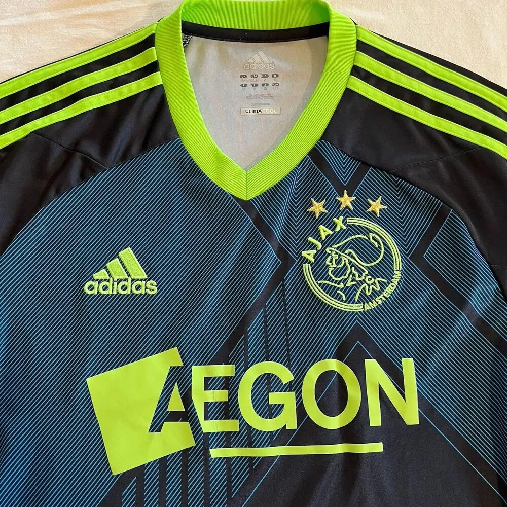 AJAX AMSTERDAM 2012/2013 AWAY FOOTBALL Soccer SHIRT JERSEY ADIDAS SIZE S